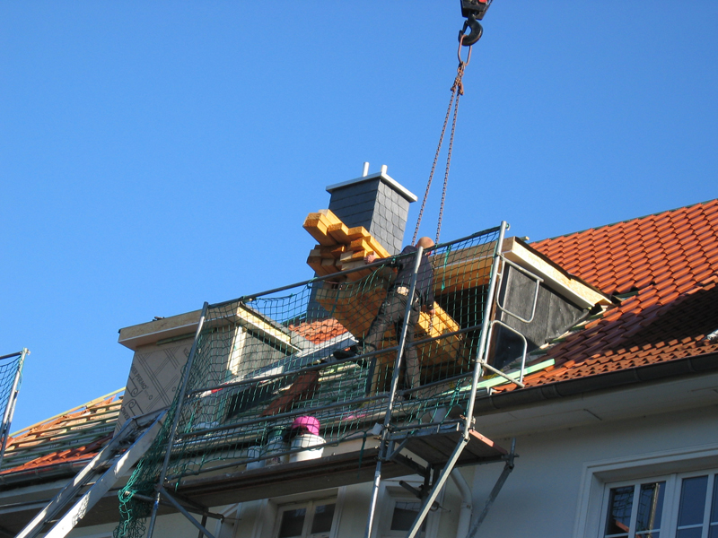 Baustellenschild