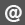 Zeichen für Email